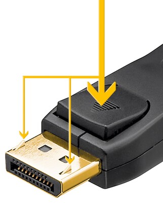 Kábel DisplayPort M/M 2m, 16K@60Hz, DP v2.x (2.0/2.1), 80Gbit/s, čierny