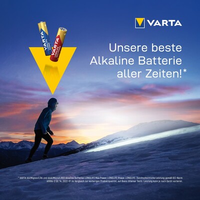 Batéria VARTA Longlife Power Alkalická AAA (12ks) 1.5V (LR03)