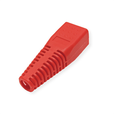 Krytka na konektor RJ45, pre ø 5.5 až 8.5mm, červená, 10ks/bal
