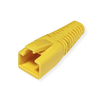 Krytka na konektor RJ45, pre ø 5.5 až 8.5mm, žltá, 10ks/bal