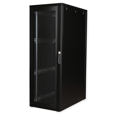 19" Rack na podlahu 36U, 1705x600x1000mm (HxWxD), PRO, čierny