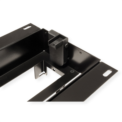 TOP FRAME montážny holder/rámik, krátky, 300x92x98mm, čierny