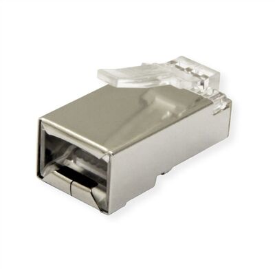 Konektor 8/8 RJ45 cat.5e, tienený, na lanko, 10ks/bal