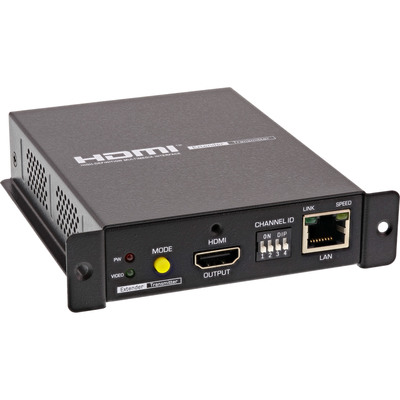 Predĺženie KVM cez TP do 100m, HDMI 4K@30Hz, USB, IR, RS232, (aj cez LAN/TCP/IP)