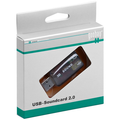 Adaptér USB na 2x3,5mm audio jack, Slúchadla + Mikrofón, (usb zvuková karta)
