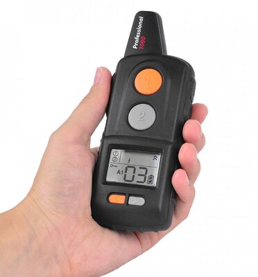 Elektronický výcvikový obojok d-control professional 1000 mini, oranžový