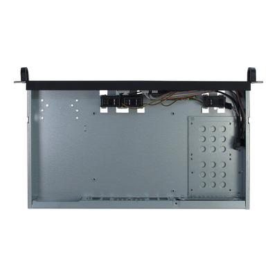 19" PC skrinka do racku, 1U, (HxWxD) 44.5x482x278mm, čierna