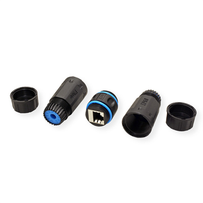 Chránička "SPOJKA" RJ45 cat.6 vodeodolná prachuvzdorná IP68 INDUSTRIAL