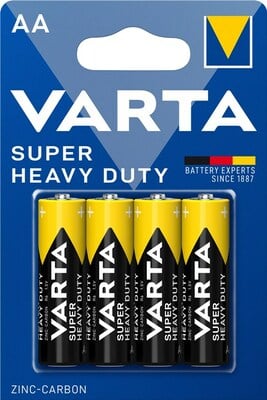 Baterka VARTA Superlife Zinc-Carbon AA (4ks) 1.5V (R6) 4BL