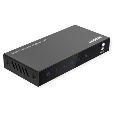 Video distribútor/splitter HDMI 1IN/2OUT, EDID Managment, UHD 4K@60Hz 18G