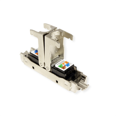 Spojka Keystone cat.6a, AWG22-AWG24 beznástrojový (toolless), SLIM