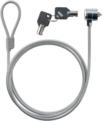 Bezpečnostný zámok, na kľúč 1.5m (priemer lanka 4.5mm)