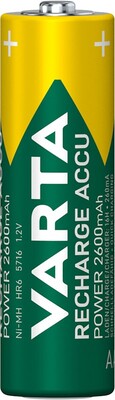 Batéria VARTA RTU nabíjacia AA (2ks) 1.2V 2600mAh NiMH (HR6 5716) 2BL