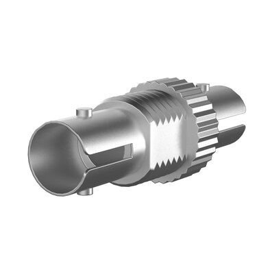 Spojka/Adaptér optická ST-ST, OM1-5, simplex, keramický spojovací člen, kovová