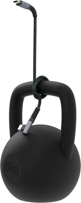 Kábel USB 2.0 Typ C CM/CM 2m, High Speed, Power Delivery 60w 20V3A, čierny/sivý, zahnutý 90°