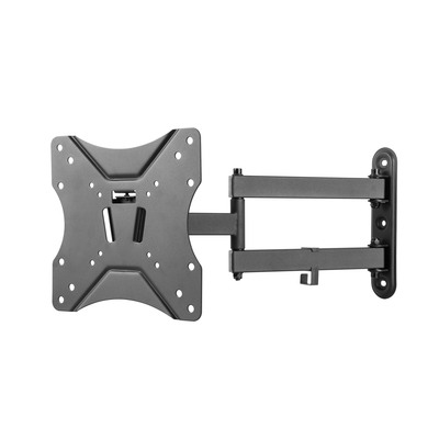 Držiak pre monitor / TV 23 - 42" na stenu, max 25kg, rameno 1070mm, VESA 75/100/200, čierny