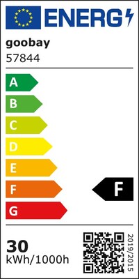 Prenosný LED reflektor s držiakom/stojanom, IP65, 30W studená biela, výška 73-163cm, 2.5m kábel