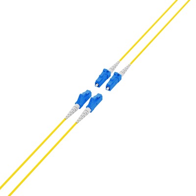 Optický trunk kábel LC-LC, 50m, 4 vlákna OS2 (9/125µm), LSOH, U-DQ(ZN)BH, vonkajší, čierny