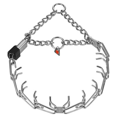 Obojok ostnatý ULTRA-PLUS 3.2mm/58cm, ClicLock, obmedzovač, nerezová oceľ, HS