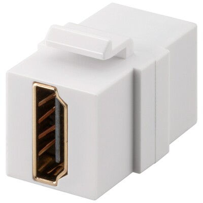 Modul HDMI Keystone F/F biely 4K/60Hz (3840x2160) UHD