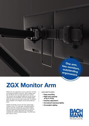 BACHMANN Flyer ZGX Monitor Arm